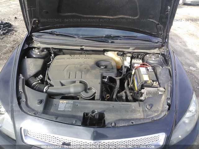 1G1ZE5EU1BF367094 - 2011 CHEVROLET MALIBU LTZ 黑色 照片 10
