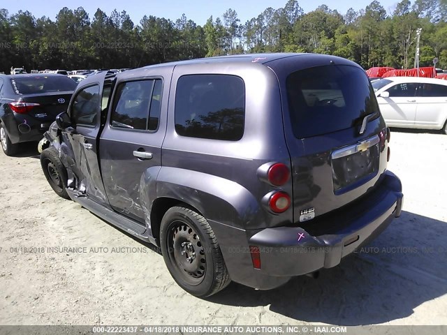 3GNDA13D86S511208 - 2006 CHEVROLET HHR LS GRAY photo 3
