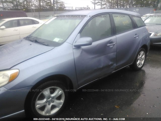 2T1KR32E55C345563 - 2005 TOYOTA COROLLA MATRIX XR Light Blue photo 6