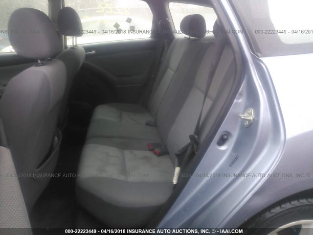 2T1KR32E55C345563 - 2005 TOYOTA COROLLA MATRIX XR Light Blue photo 8