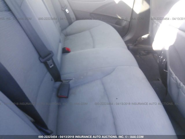 KMHEC4A48DA078401 - 2013 HYUNDAI SONATA HYBRID SILVER photo 8