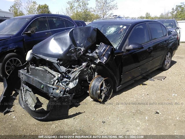 1G1ZT58N07F126127 - 2007 CHEVROLET MALIBU LT BLACK photo 2