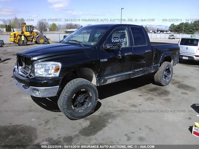 1D7KS28D67J504536 - 2007 DODGE RAM 2500 ST/SLT 黑色 照片 2