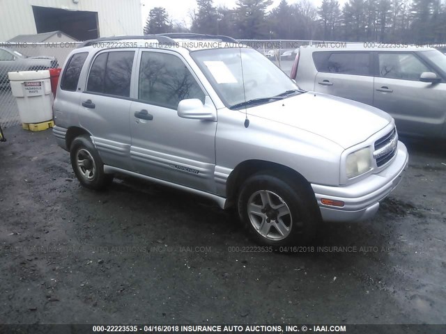 2CNBJ634046916550 - 2004 CHEVROLET TRACKER LT SILVER photo 1