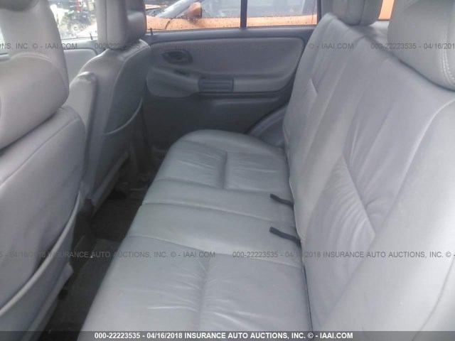 2CNBJ634046916550 - 2004 CHEVROLET TRACKER LT SILVER photo 8