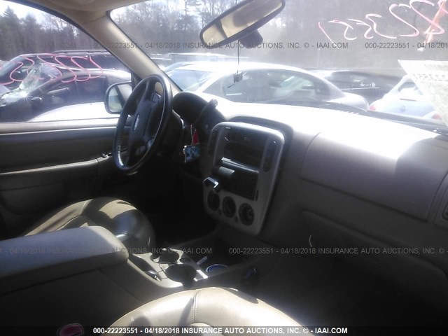 1FMDU73E05UB49283 - 2005 FORD EXPLORER XLT/XLT SPORT/NBX 黑色 照片 5