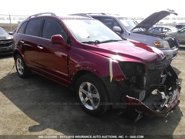 3GNAL3E53CS637003 - 2012 CHEVROLET CAPTIVA SPORT/LT RED photo 1