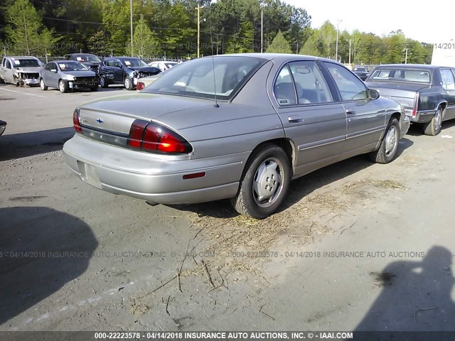 2G1WL52M7X9180861 - 1999 CHEVROLET LUMINA LS SILVER photo 4