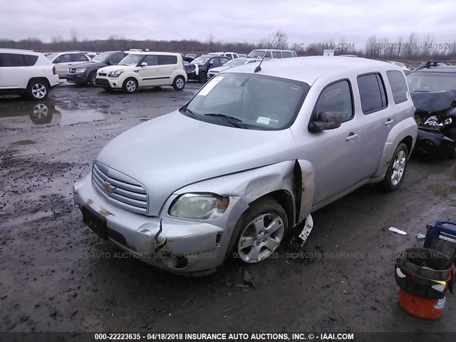 3GNDA13D56S647862 - 2006 CHEVROLET HHR LS SILVER photo 2