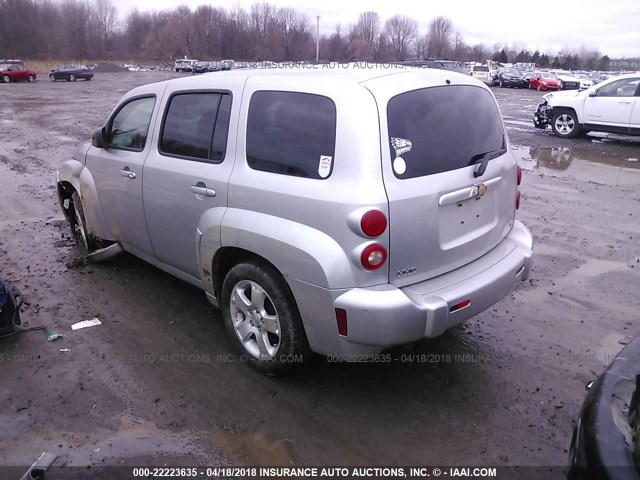 3GNDA13D56S647862 - 2006 CHEVROLET HHR LS SILVER photo 3