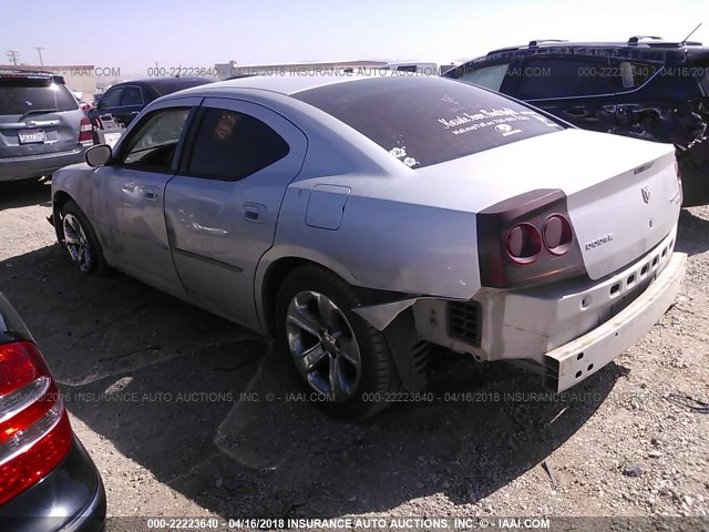 2B3CA3CV0AH234382 - 2010 DODGE CHARGER SXT SILVER photo 3