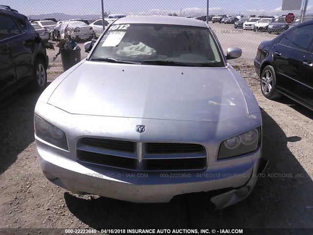 2B3CA3CV0AH234382 - 2010 DODGE CHARGER SXT SILVER photo 6