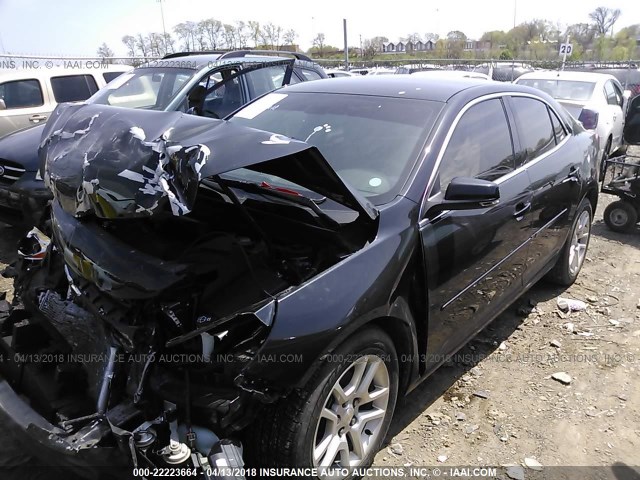 1G11C5SL5EF114413 - 2014 CHEVROLET MALIBU 1LT 黑色 照片 2