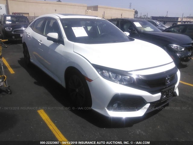 SHHFK7H72HU428467 - 2017 HONDA CIVIC EXL თეთრი ფოტო 1