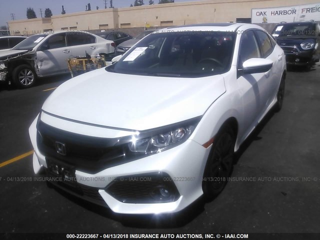SHHFK7H72HU428467 - 2017 HONDA CIVIC EXL თეთრი ფოტო 2