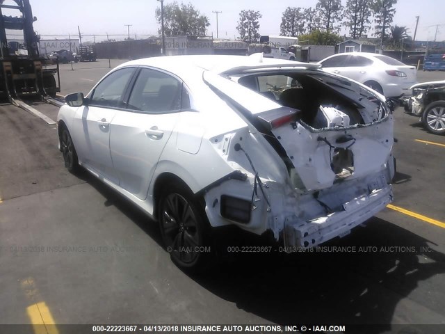 SHHFK7H72HU428467 - 2017 HONDA CIVIC EXL თეთრი ფოტო 3