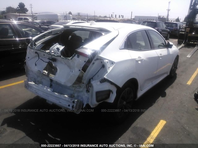 SHHFK7H72HU428467 - 2017 HONDA CIVIC EXL თეთრი ფოტო 4