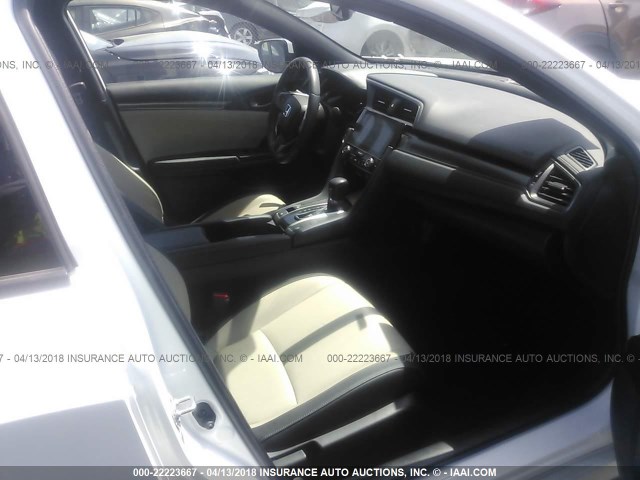 SHHFK7H72HU428467 - 2017 HONDA CIVIC EXL თეთრი ფოტო 5