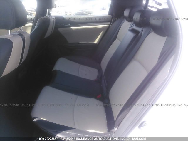 SHHFK7H72HU428467 - 2017 HONDA CIVIC EXL თეთრი ფოტო 8