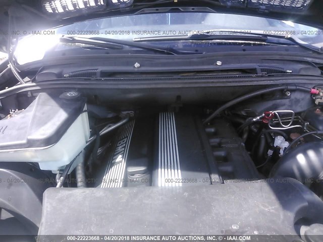 5UXFA53572LP31424 - 2002 BMW X5 3.0I 灰色 照片 10