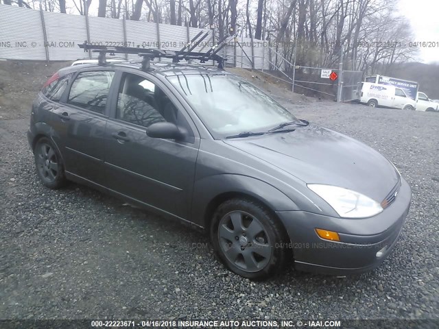3FAFP37362R176504 - 2002 FORD FOCUS ZX5 GRAY photo 1