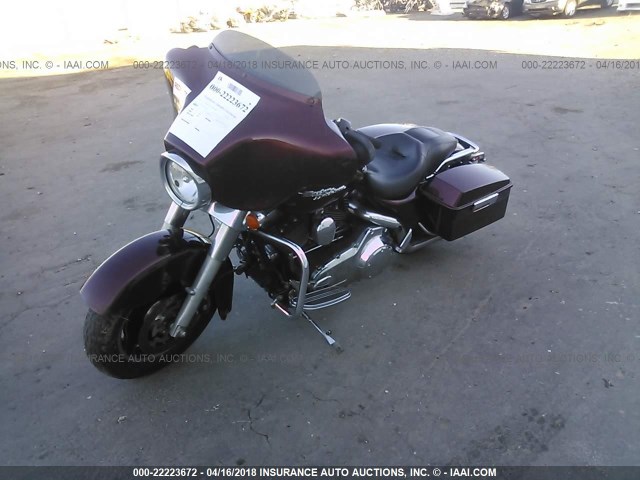 1HD1KB4178Y664417 - 2008 HARLEY-DAVIDSON FLHX MAROON photo 2