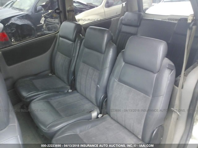 1GNDX13E83D201496 - 2003 CHEVROLET VENTURE LUXURY SILVER photo 8