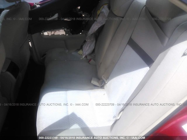 4T1BF1FKXCU559005 - 2012 TOYOTA CAMRY SE/LE/XLE 红色 照片 8