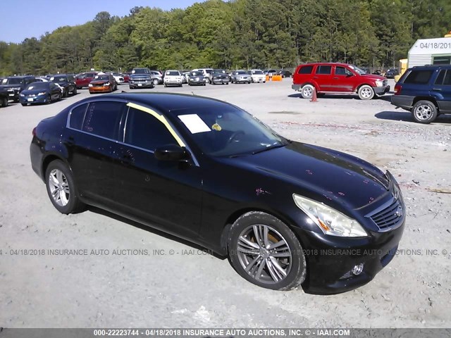 JN1CV6APXAM401162 - 2010 INFINITI G37 SPORT BLACK photo 1