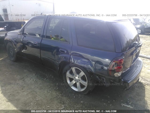 1GNET13H172287584 - 2007 CHEVROLET TRAILBLAZER SS BLUE photo 3