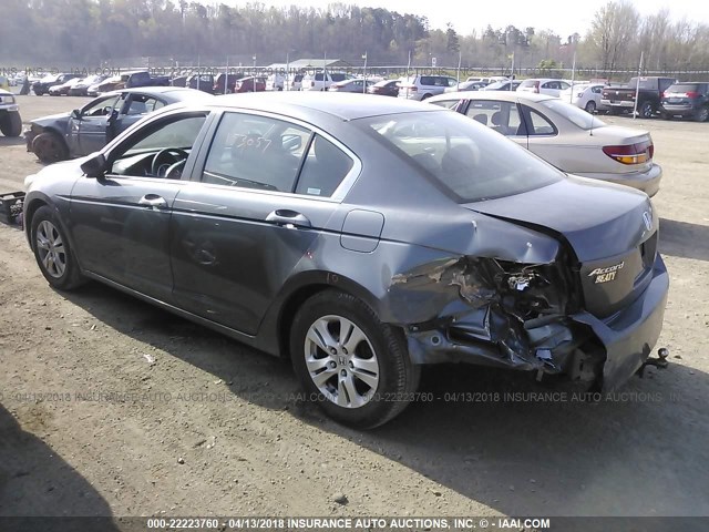 1HGCP26498A115430 - 2008 HONDA ACCORD LXP GRAY photo 3