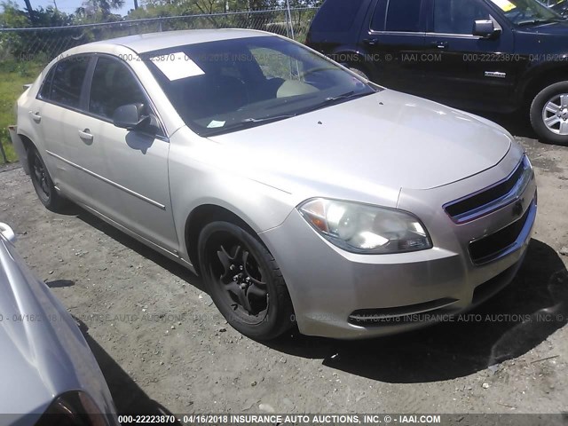 1G1ZG57B89F102849 - 2009 CHEVROLET MALIBU LS 金色 照片 1