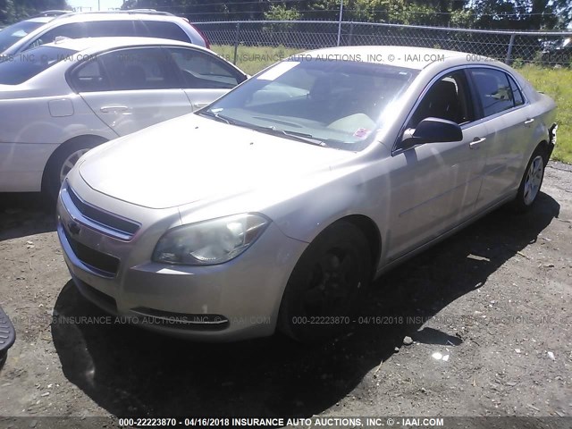 1G1ZG57B89F102849 - 2009 CHEVROLET MALIBU LS 金色 照片 2