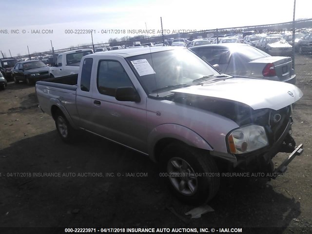 1N6DD26T64C438316 - 2004 NISSAN FRONTIER KING CAB XE SILVER photo 1