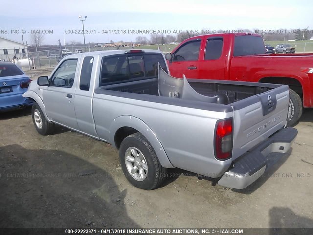 1N6DD26T64C438316 - 2004 NISSAN FRONTIER KING CAB XE SILVER photo 3