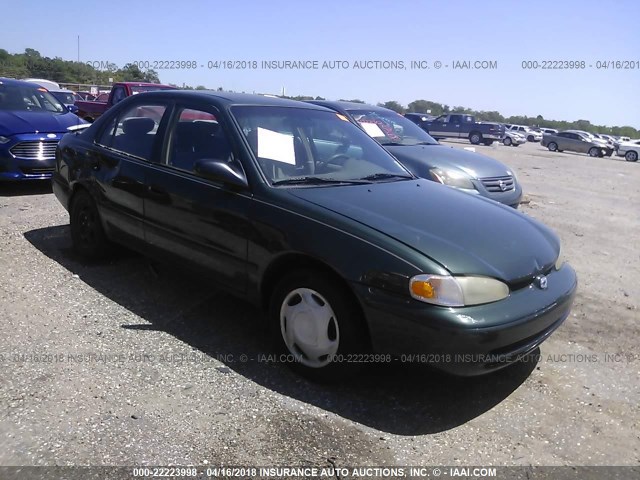 1Y1SK528X1Z409957 - 2001 CHEVROLET GEO PRIZM LSI 绿色 照片 1
