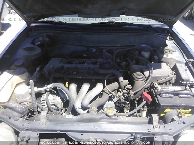 1Y1SK528X1Z409957 - 2001 CHEVROLET GEO PRIZM LSI 绿色 照片 10