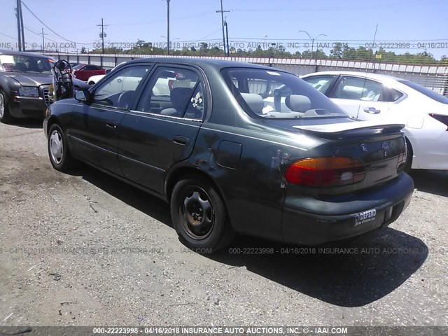 1Y1SK528X1Z409957 - 2001 CHEVROLET GEO PRIZM LSI GREEN photo 3