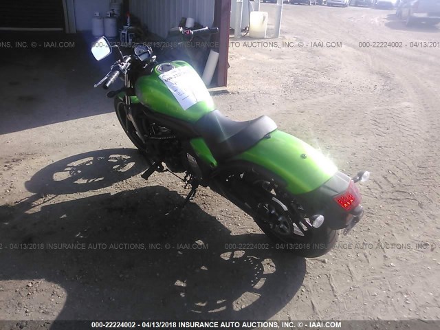 JKAENEA14FDA02201 - 2015 KAWASAKI EN650 A GREEN photo 3