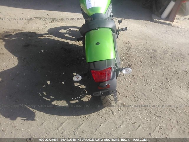 JKAENEA14FDA02201 - 2015 KAWASAKI EN650 A მწვანე ფოტო 6
