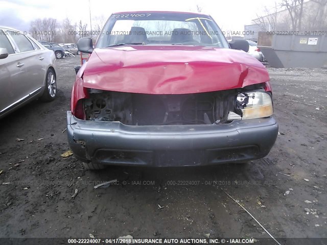 1GTCS1445WK506396 - 1998 GMC SONOMA RED photo 6