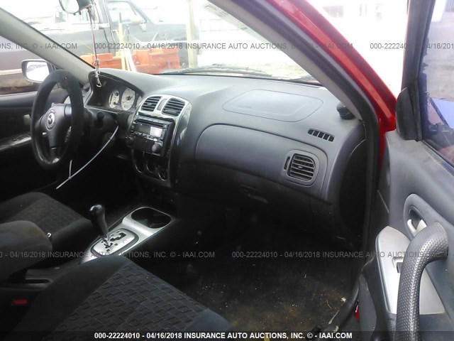 JM1BJ245621599247 - 2002 MAZDA PROTEGE PR5 红色 照片 5
