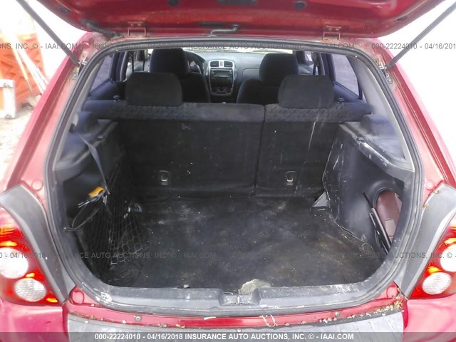 JM1BJ245621599247 - 2002 MAZDA PROTEGE PR5 红色 照片 6