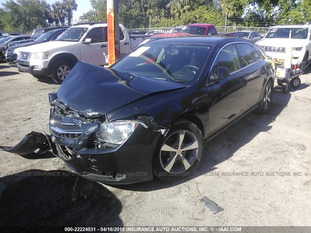 1G1ZC5E19BF197143 - 2011 CHEVROLET MALIBU 1LT 黑色 照片 2