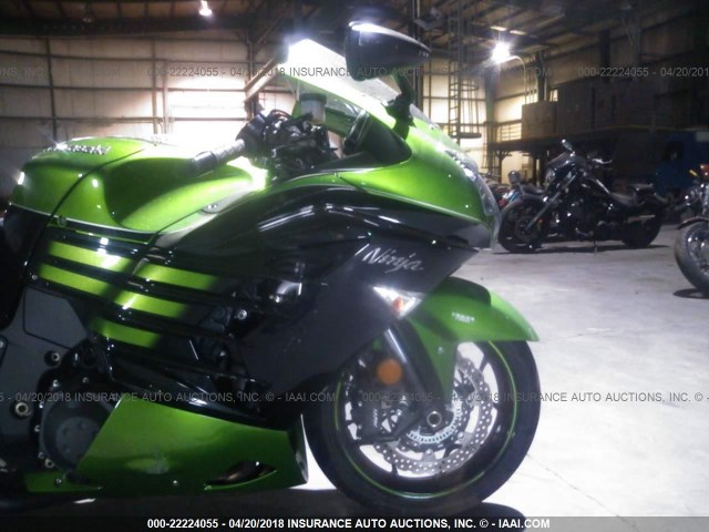 JKBZXNH17GA001069 - 2016 KAWASAKI ZX1400 H GREEN photo 5