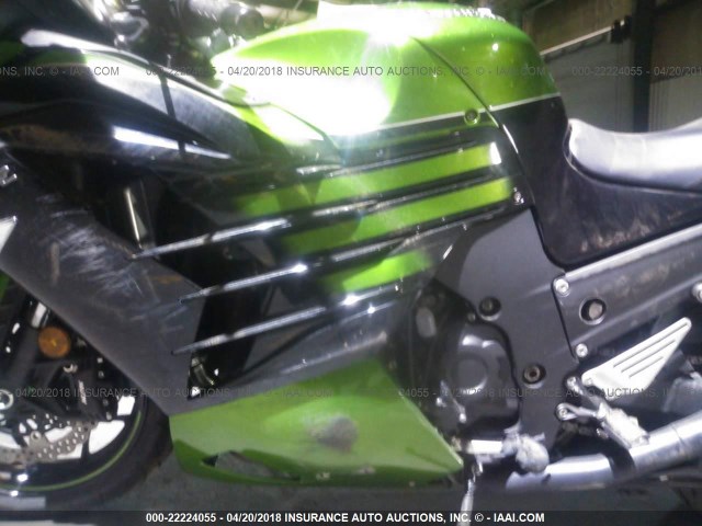 JKBZXNH17GA001069 - 2016 KAWASAKI ZX1400 H GREEN photo 9