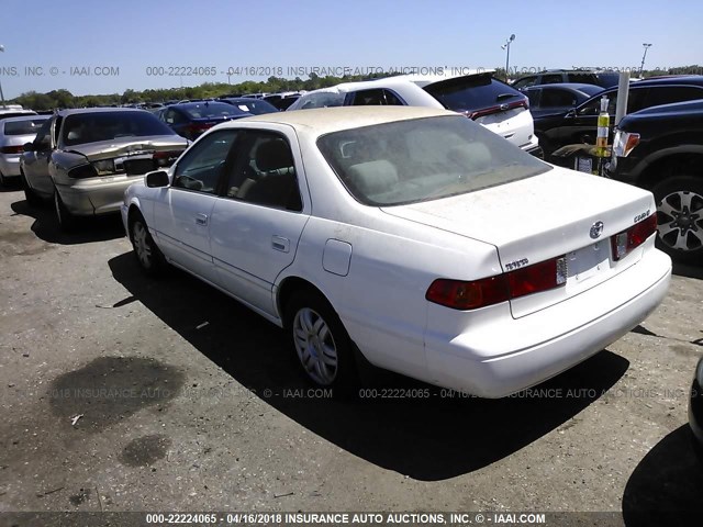 4T1BG22K31U766356 - 2001 TOYOTA CAMRY CE/LE/XLE 白色 照片 3