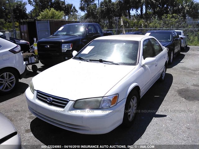 4T1BG22K31U766356 - 2001 TOYOTA CAMRY CE/LE/XLE 白色 照片 6