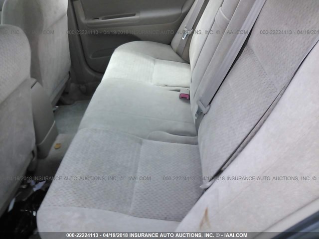 JTDBE32K820110274 - 2002 TOYOTA CAMRY LE/XLE/SE GRAY photo 8