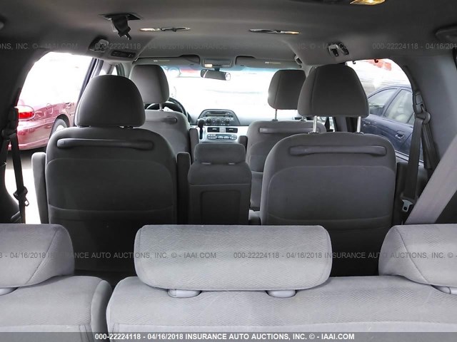 5FNRL3H46AB076672 - 2010 HONDA ODYSSEY EX GRAY photo 6